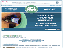 Tablet Screenshot of okulisci.biz.pl